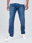 Straight Leg Classic Fit Denim - Mid Blue - 44 Mid Blue