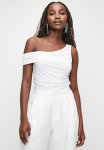 Asym Fashion Tee - White