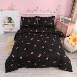 Mushroom Duvet Cover King Kid Cartoon Kawaii Bedding Set Girls Cute Wild Species Comforter Cover Set Botanical Bedding Reversibl