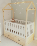 House Frame Cot With Drawers Standard Or Large