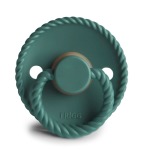Rope Latex Baby Pacifier - Vintage Green Size 2