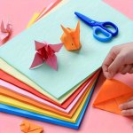 100 Sheets A4 Printer Paper Copy Paper 10 Colors Colored Paper Stationery Paper Multipurpose Colored Printing Paper Origami Pape