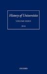 History Of Universities Volume Xxix 1 Hardcover