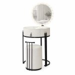 Round LED Mirror Dressing Table MWMRDRT07