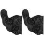 Disposable Nipple Covers Lace Adhesive Invisible Bra Pads For Women