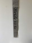 Bride To Be Sash Full Glitter