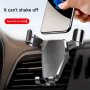 Car Navigation Mobile Phone Holder Car Air Outlet Anti Shaking Gravity Car Holder Factory Whole Mobile Phone Holder