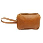 Genuine Leather Dino Toiletry Bag