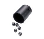 Troika Dice Cup Travel Game Dice To Go With 5 X Dice