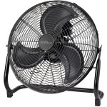 Alva 50CM FLOOR FAN - High Velocity Matt Black
