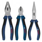 Bosch 3 Piece Pliers Set Multi-component Handles 1600A039RF