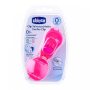 Chicco Clip With Teat Cover - Pink