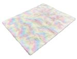 Super Soft And Fluffy Home D Cor Non-slip Rug Carpet-black 200X150CM