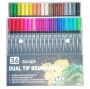 36 Set Dual Tip Brush Pens