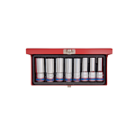 Socket Set 8PC 1 2" Deep 12-23MM 6PT