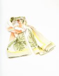 Fabric Large Floral Outline Scarf