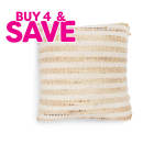 Buy 4 Cushion Cotton Jute 3 Ass For R399