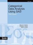 Categorical Data Analysis Using Sas Third Edition Hardcover 3RD Ed.