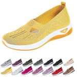 Orthopedic Shoes For Women Wide Width Breathable Walking Comfortable Slip On Non Slip Food Service Lightweight Arch Support Snea