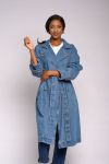 Denim Trench Coat