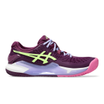 Asics Shoe G-resolution 9 Padel Wn Deep Mauve lime Green AW24