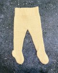 New Zawali White Knitted Leggings 3 12M