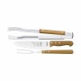 Tramontina Braai Set 3PC With Tongs - 22399/075 Blister Packaging