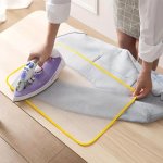 1PC Household Ironing Cloth With High Temperature Resistant Insulation Mesh Pad Ironing Clothes Protective Mesh Cloth Steam Iron