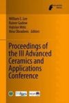 Proceedings Of The III Advanced Ceramics And Applications Conference Hardcover 1ST Ed. 2016