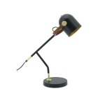 Table Lamp Leather Bound Angle