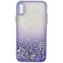 Clear Glitter Cover For Apple Iphone X