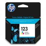 HP 123 Tri-colour Original Ink Cartridge