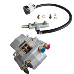 Vanlison Rear Brake Master Cylinder & Caliper Set Compatible With Polaris Sportsman 500 400 335 1998-2002 Diesel 455 Worker 335