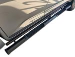 Mazda BT50 2021+ Double Cab Side Steps 409 Stainless Steel Powder Coated Black Asb