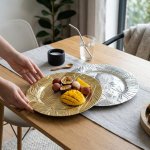 13-INCH Gold Reef Charger Plate