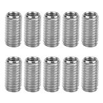 10PCS Stainless Steel Thread Repair Tool Male Female Reducing Nut Repair Tool Industrial Hardware With Thread Inserts For Aviati