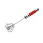 Egg Whisk Prettyw Semi-automatic Stainless Steel Whisk Egg Milk Whisk