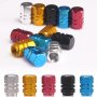 4PCS Car Valve Cap Valve Cover Aluminum Alloy Tire Valve Covers Cool Modification