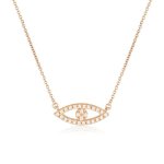 Georgini Rock Star Evil Eye Rose Gold Pendant