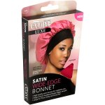Wide Edge Satin Bonnet - Fuschia