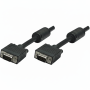 Manhattan 7.5M Svga Monitor Cable With HD15 Connectors - 2 Pack