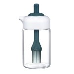 2-IN-1 Oil & Vinegar Dispenser - Dual Chamber Condiment Bottle