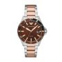Emporio Armani Diver Three-hand Two-tone Stainless Steel Men's Watch - AR11340