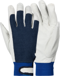 Velcro Pigskin Driver Glove With Cotton Back Elastic Cuff