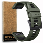 Elite 26MM Easyfit Two-tone Watch Strap - Garmin - Army black