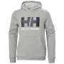Juniors Hh Logo Hoodie 2.0 - 949 Grey Melange / 8 Yr