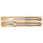 Andr Verdier Laguiole Stainless Steel Carving Set In Wooden Box