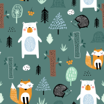 Forest Folk Wallpaper