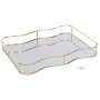 Emma Metal And Mirror Tray