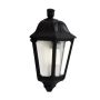 - Lesse -lantern - Half Wall - Black - 2 Pack